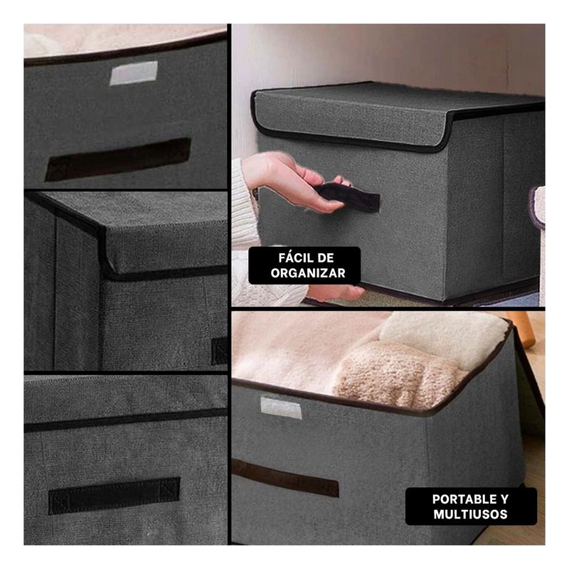 GENERICO - Pack12 Caja Decoradora y Moderna Negro Y+Regalo Stickers