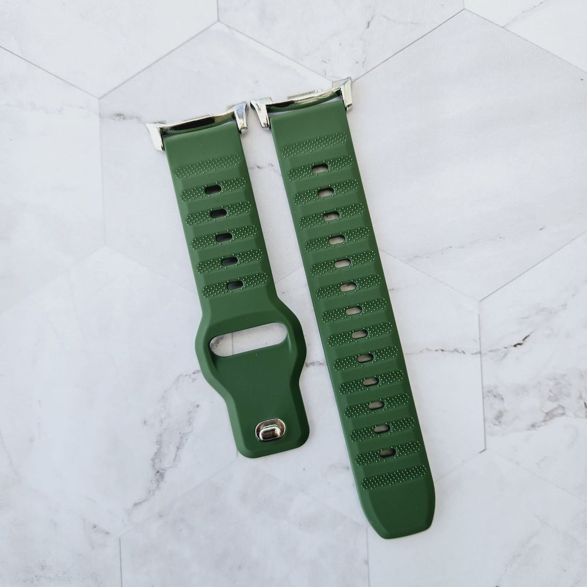 GENERICO - Correa Silicona SPG para SAMSUNG WATCH 8 - 8 CLASSIC - Verde