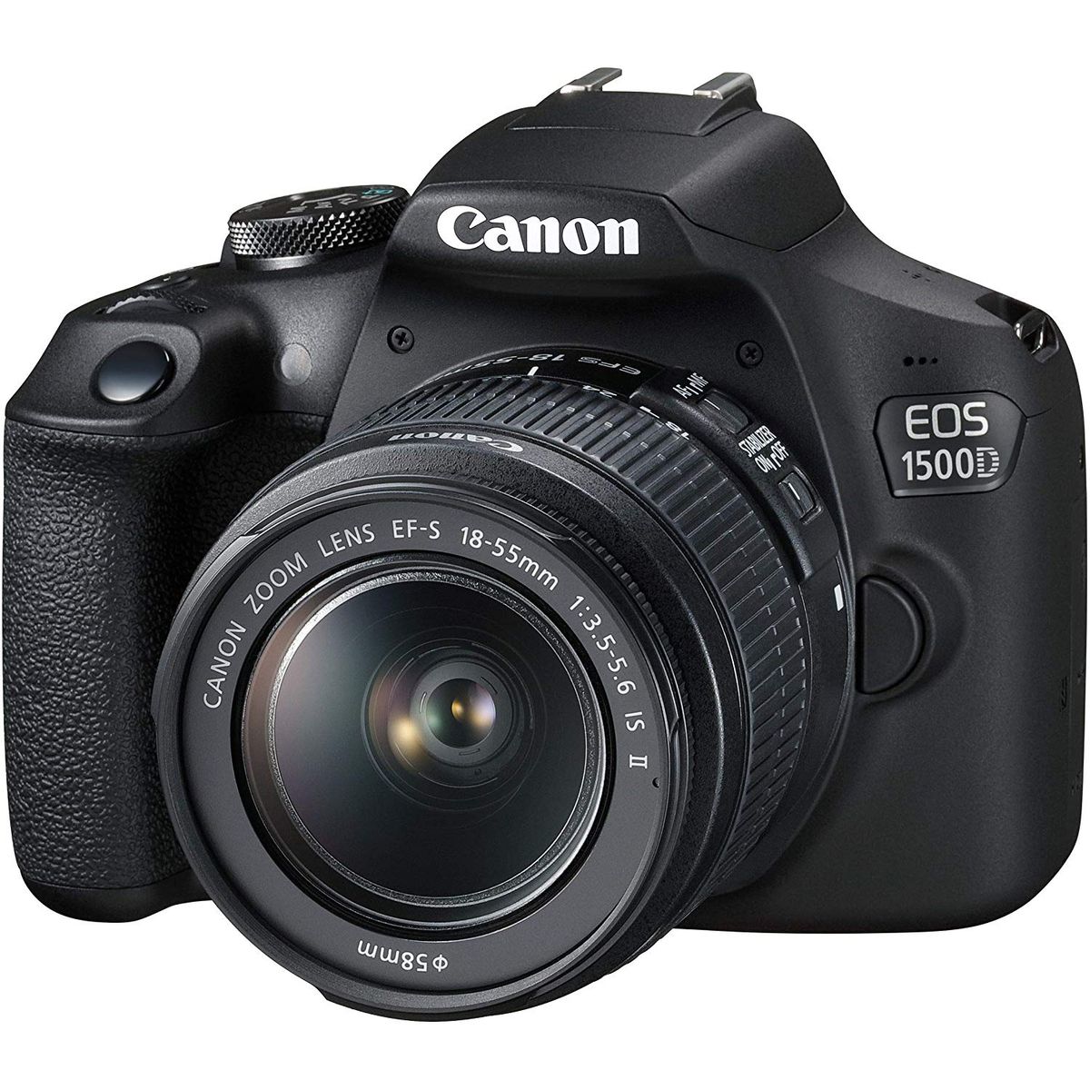 CANON - Canon EOS 1500D DSLR Camera with EF-S 18-55 IS II Lens
