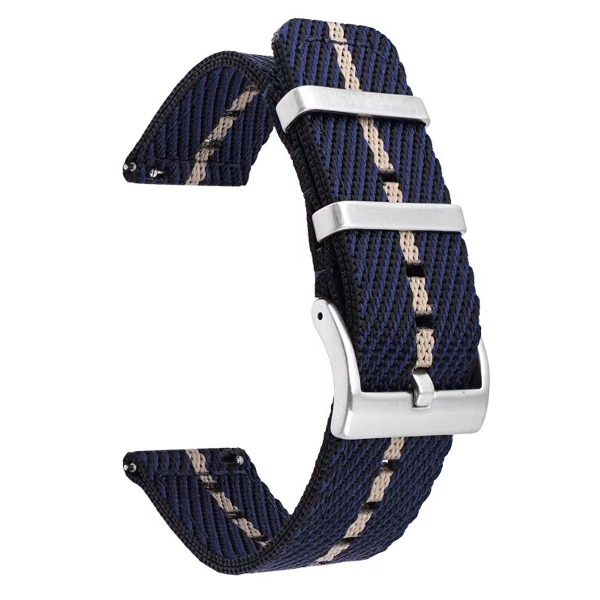 GENERICO - Correa Nylon Premium para SAMSUNG WATCH 5 - 5 PRO - Azul Beige