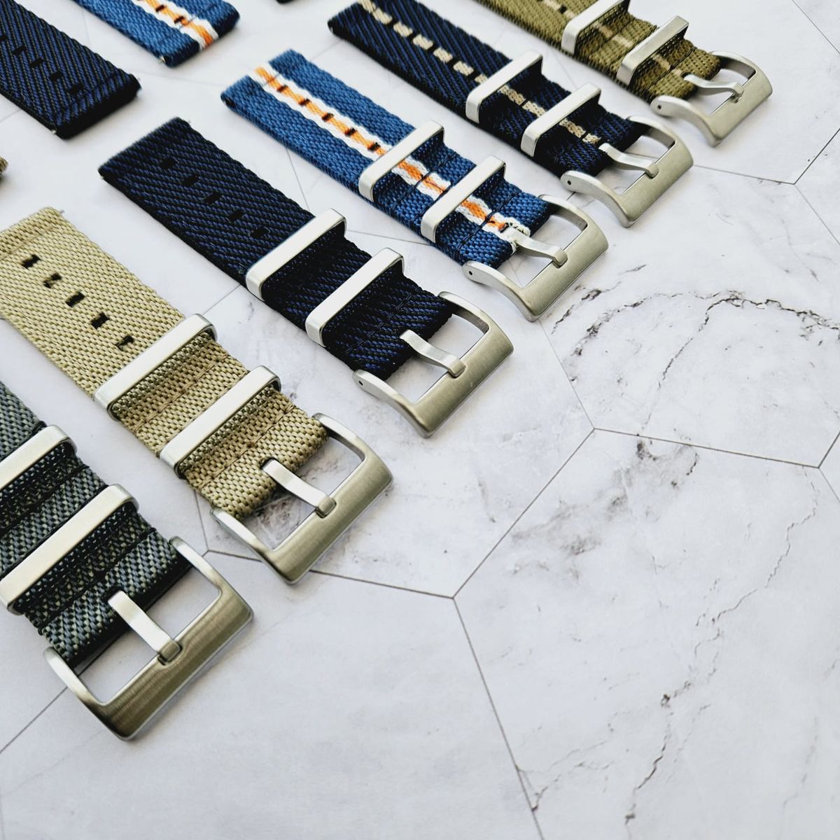 GENERICO - Correa Nylon Premium para XIAOMI MI WATCH - Azul