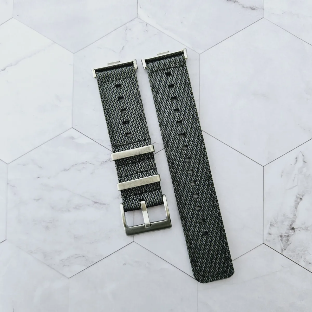 GENERICO - Correa Nylon Premium para REDMI WATCH 4 - Gris