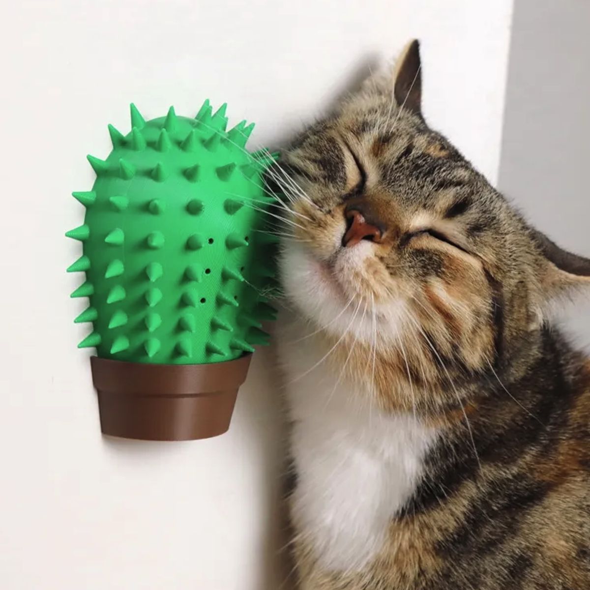 GENERICO - Rascador Cactus para Gatos  Autogroomer Magnético