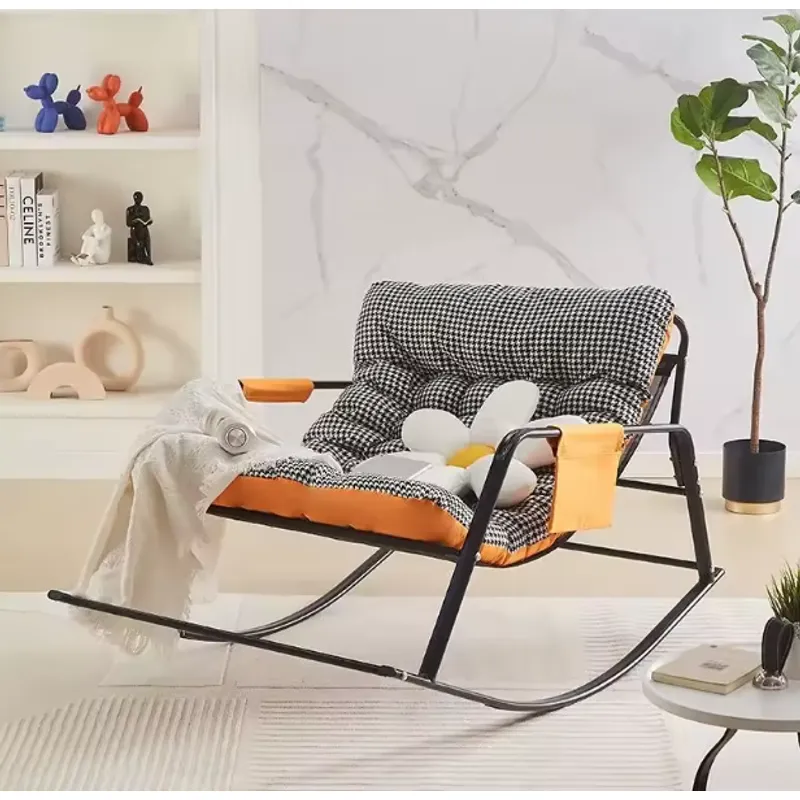 GENERICO - SILLA MECEDORA SILLÓN SOFÁ EXTRA GRANDE ALMOHADA DOBLE CARA TERRAZA JARDIN PLAYA INTERIOR EXTERIOR