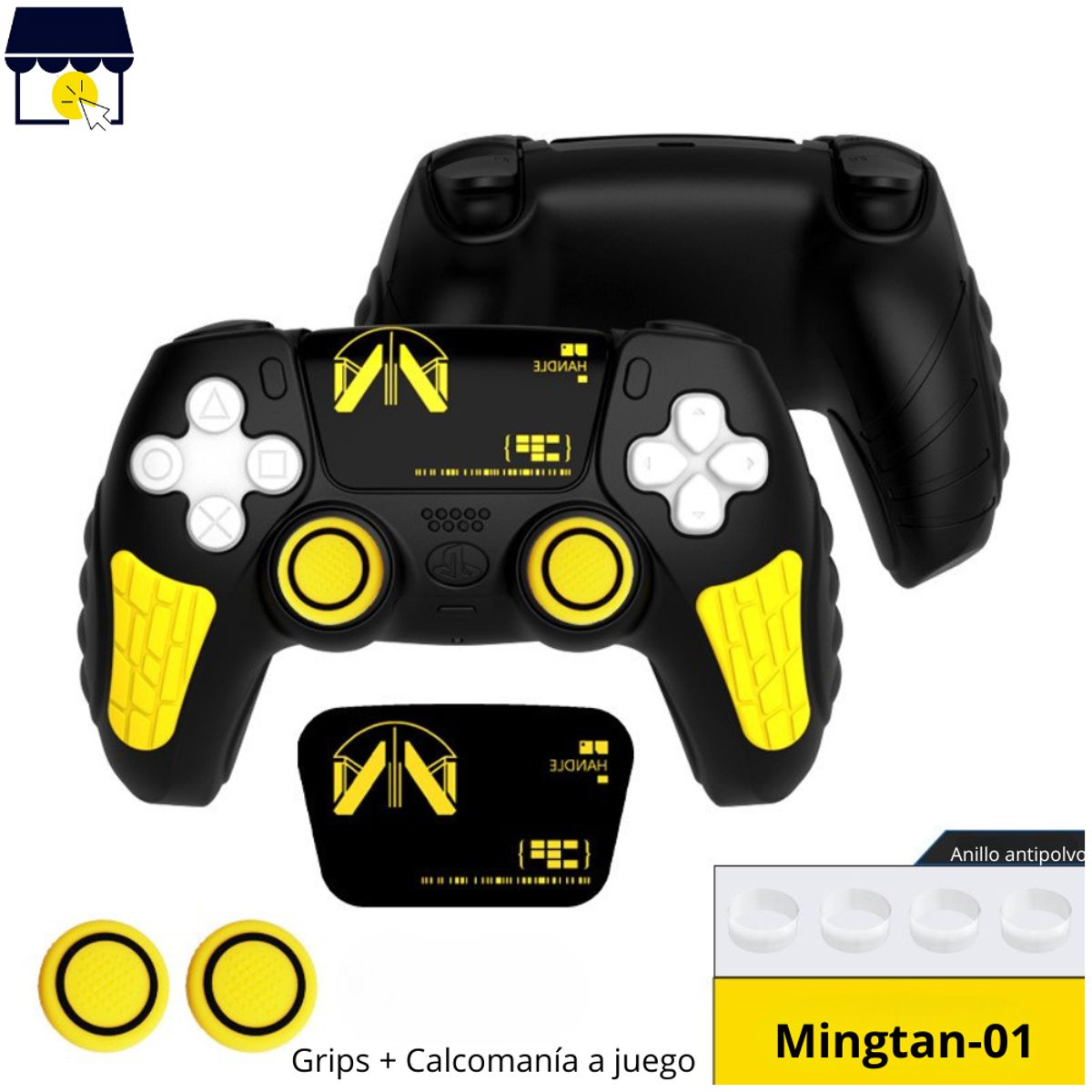 GENERICO - Funda protector para mando dualsense PS5 - Mingtan 01