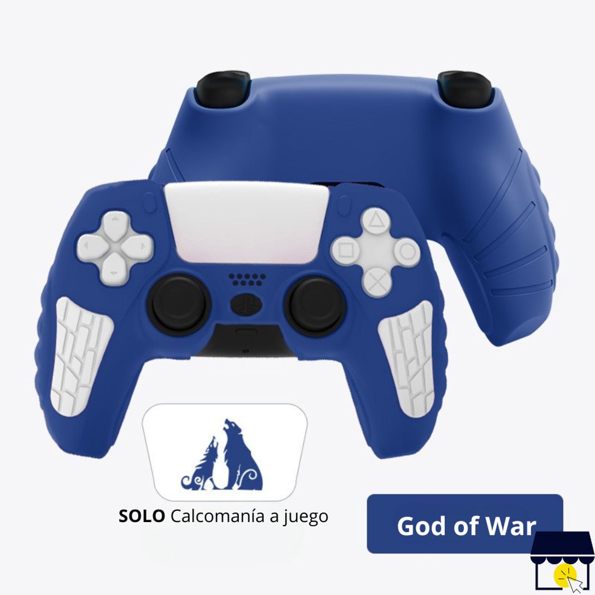 GENERICO - Funda protector para mando dualsense PS5 - GoW
