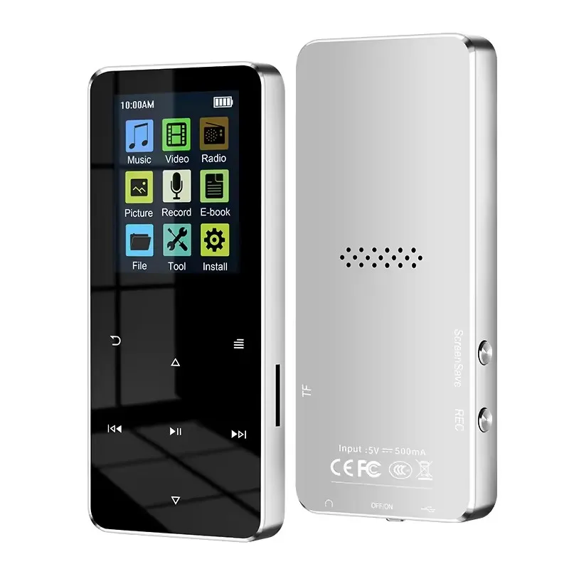 CORRERREY - Reproductor de Mp3 64G reproductor de música MP4 Bluetooth 50