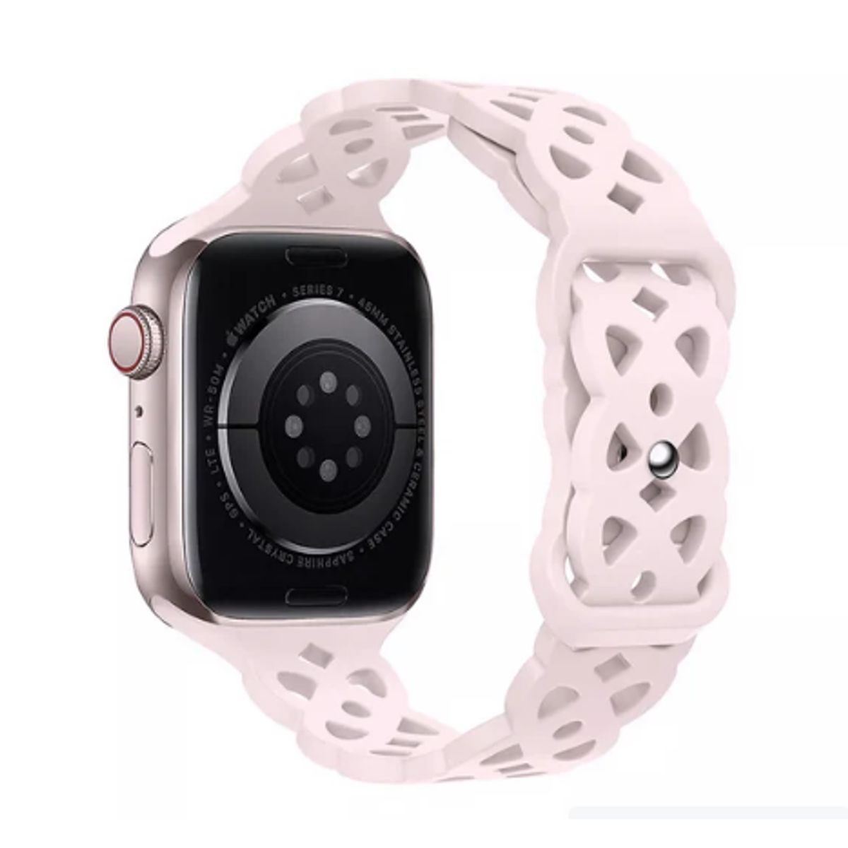 GENERICO - Correa Doble Trenzado para Apple Watch 49mm - Rosado