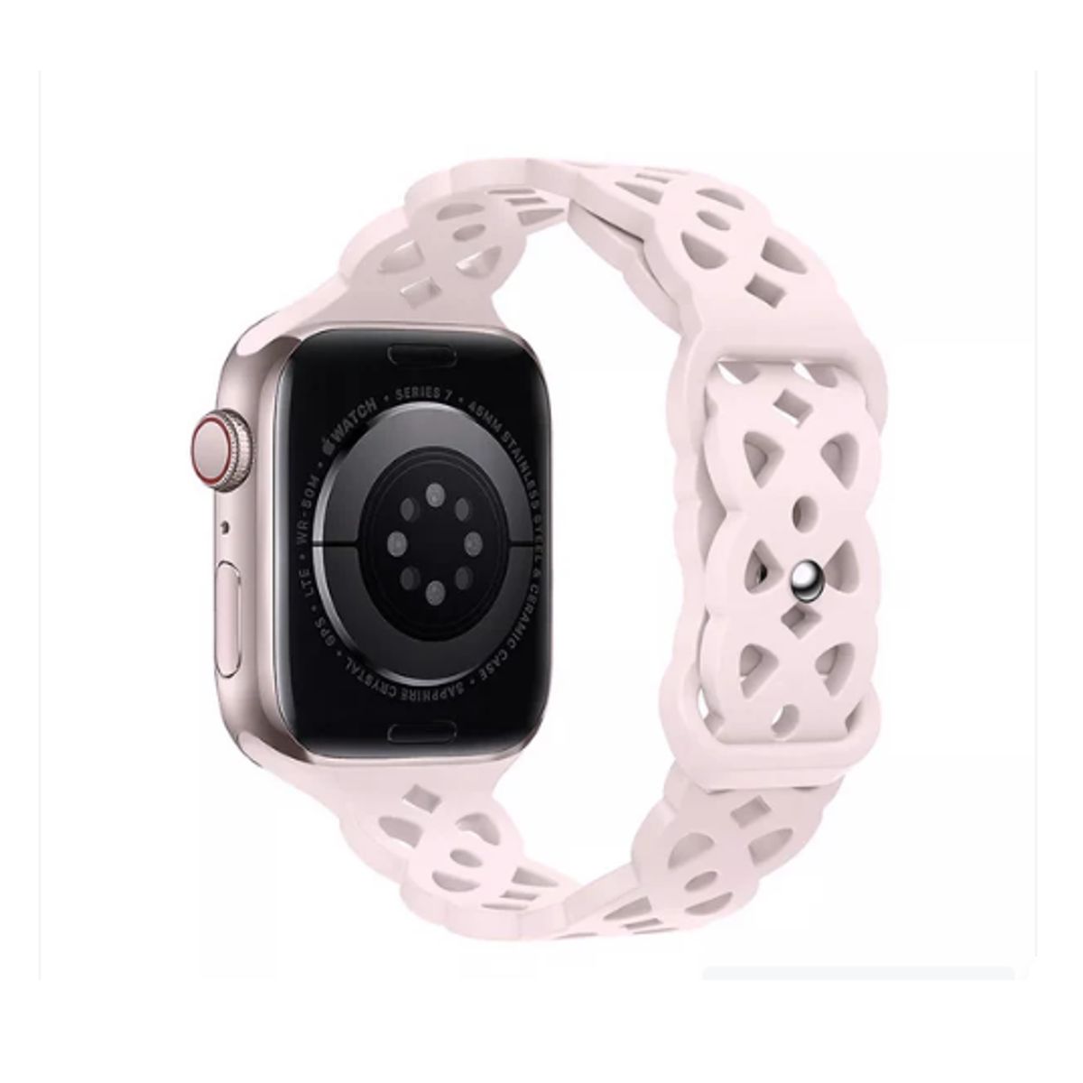GENERICO - Correa Doble Trenzado para Apple Watch 49mm - Rosado