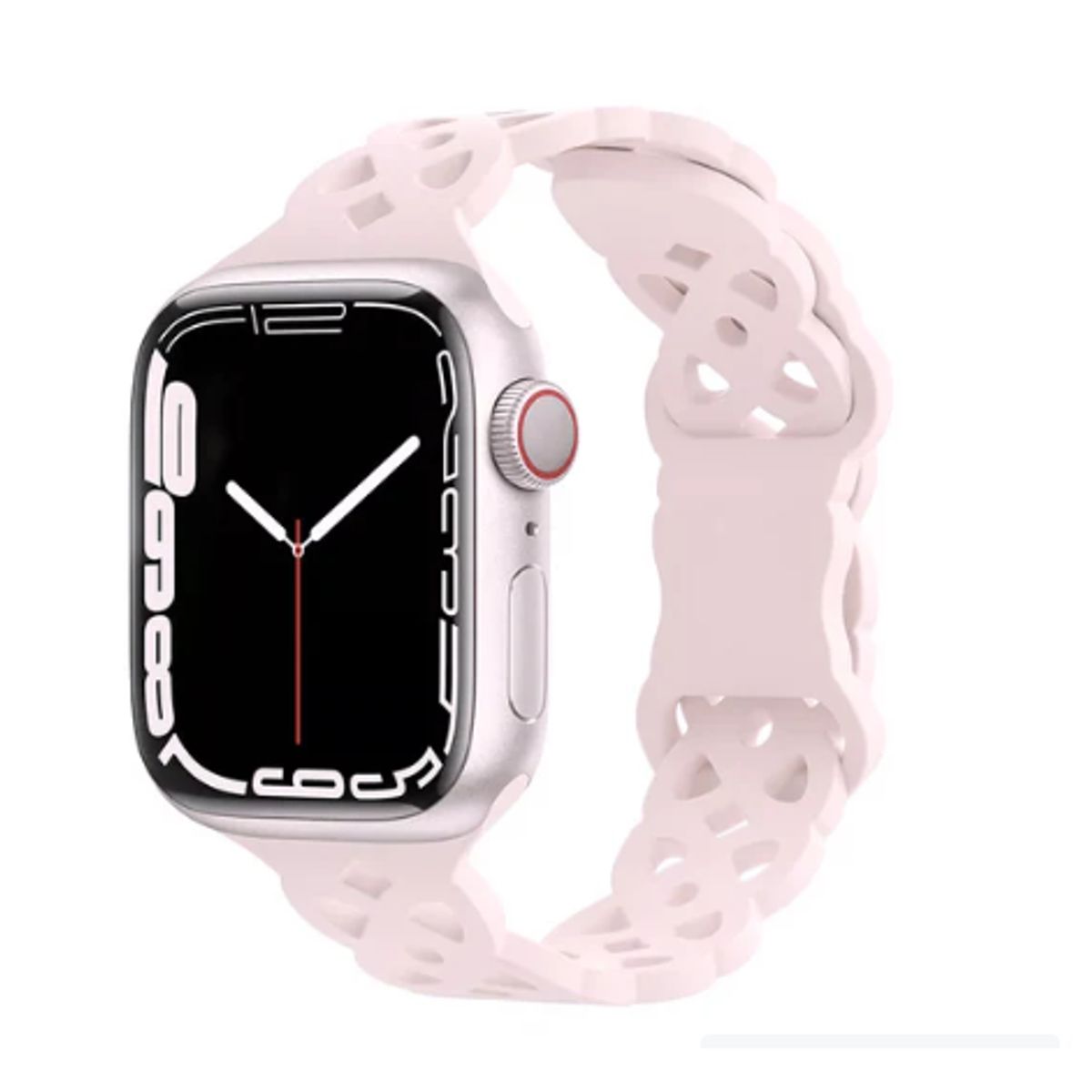 GENERICO - Correa Doble Trenzado para Apple Watch 49mm - Rosado