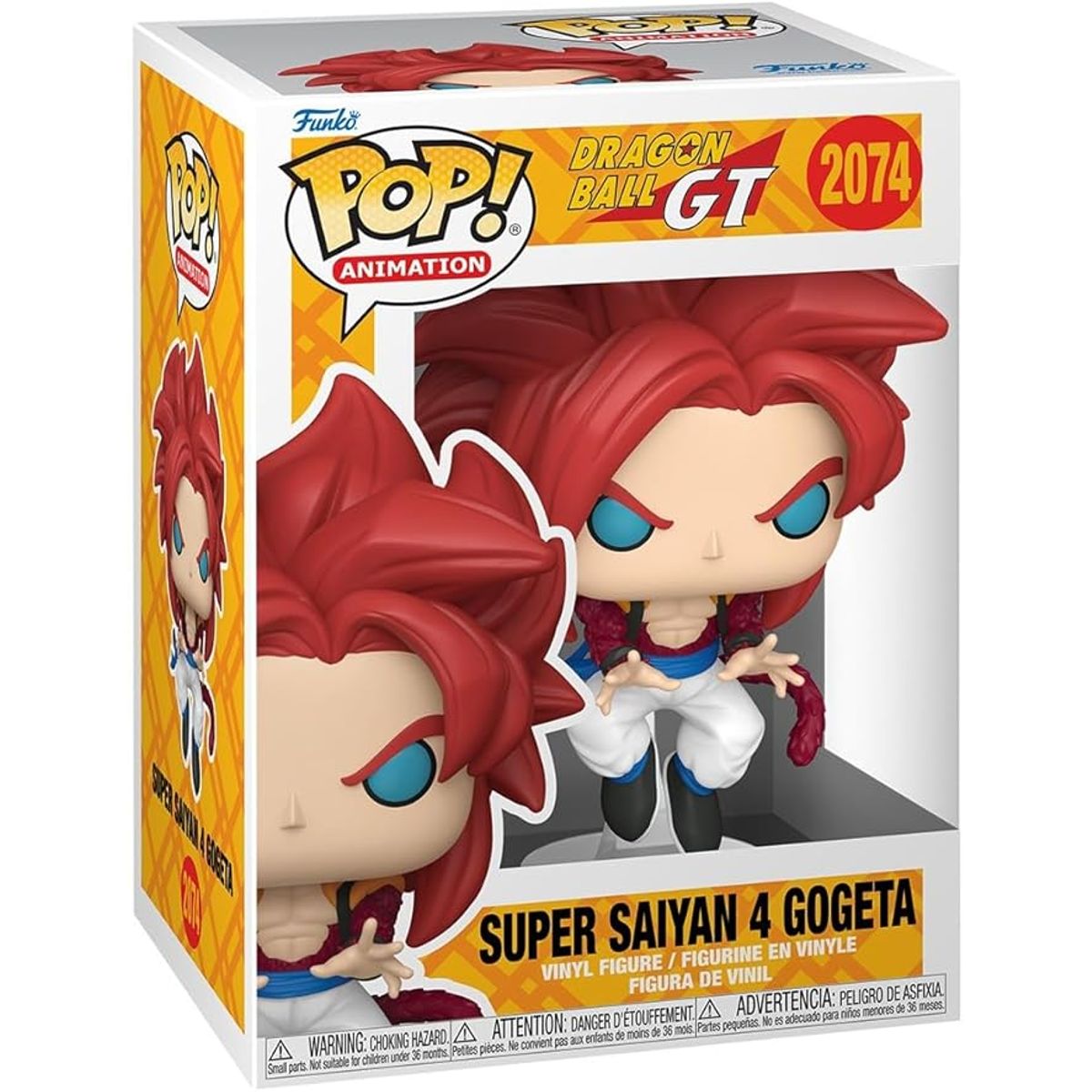 FUNKO - Funko Pop GOGETA Fase 4 Dragonball GT 2074