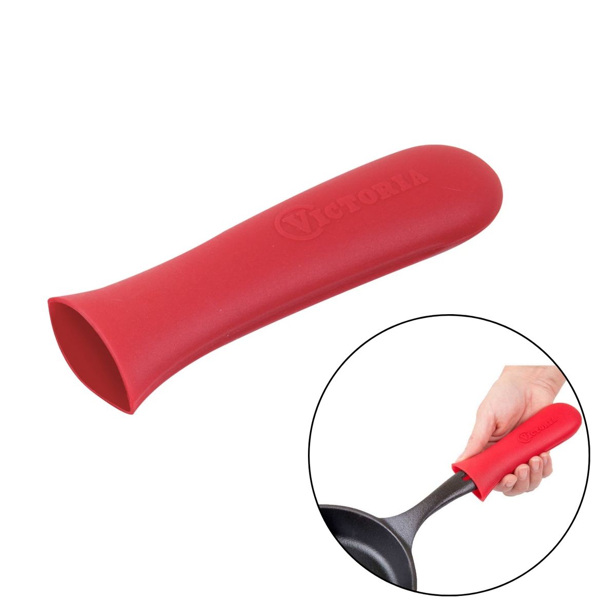 VICTORIA - Mango De Silicona Para Sartén De Hierro Fundido Victoria Pequeño