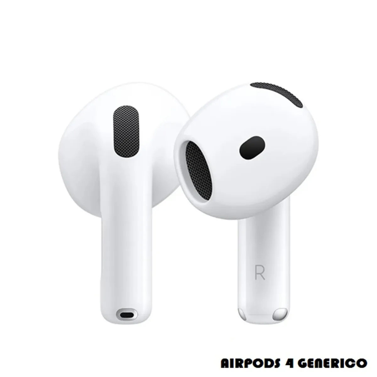 GENERICO - AUDIFONOS BLUETOOTH AIRPODS 4 GENERACION ANC BLANCO