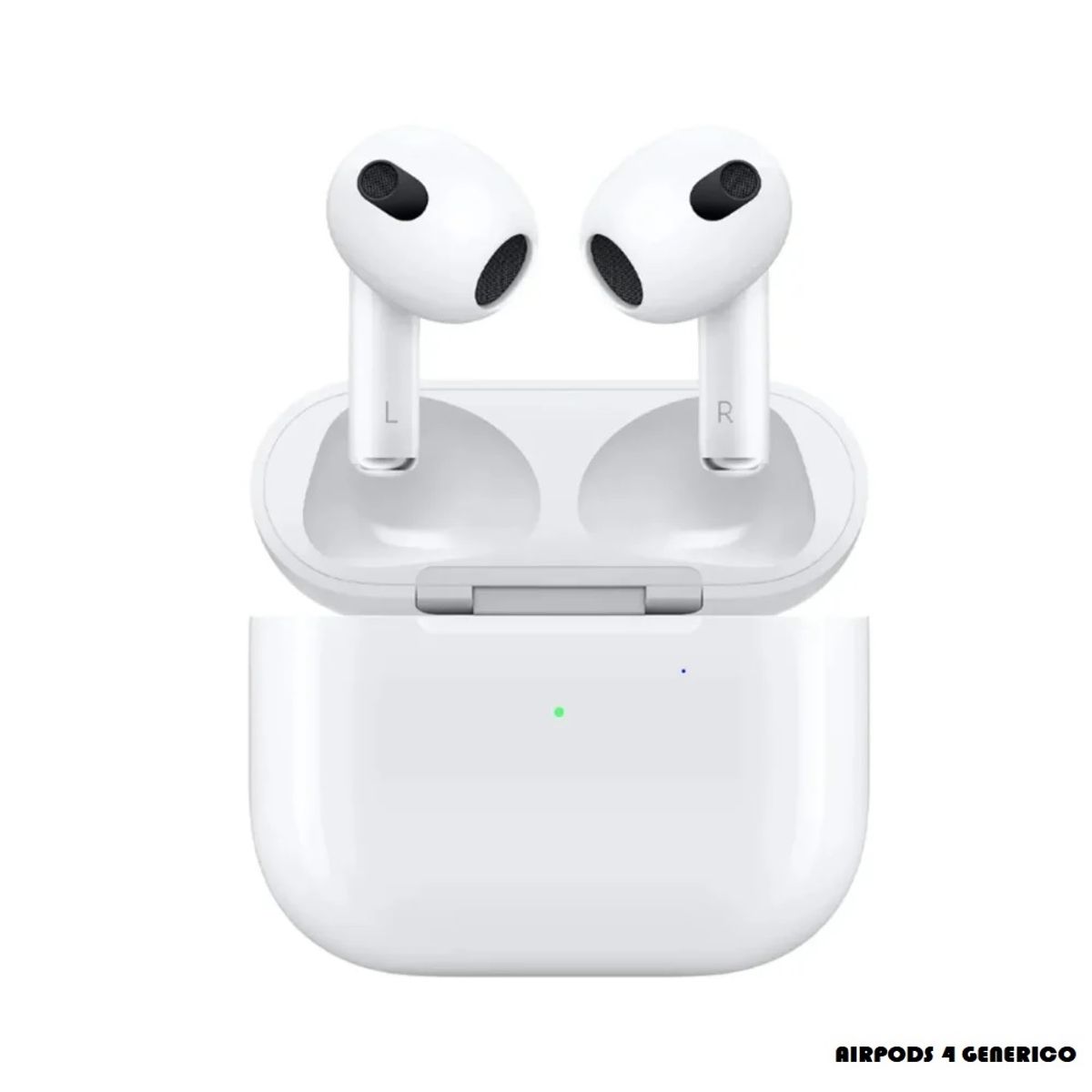 GENERICO - AUDIFONOS BLUETOOTH AIRPODS 4 GENERACION ANC BLANCO