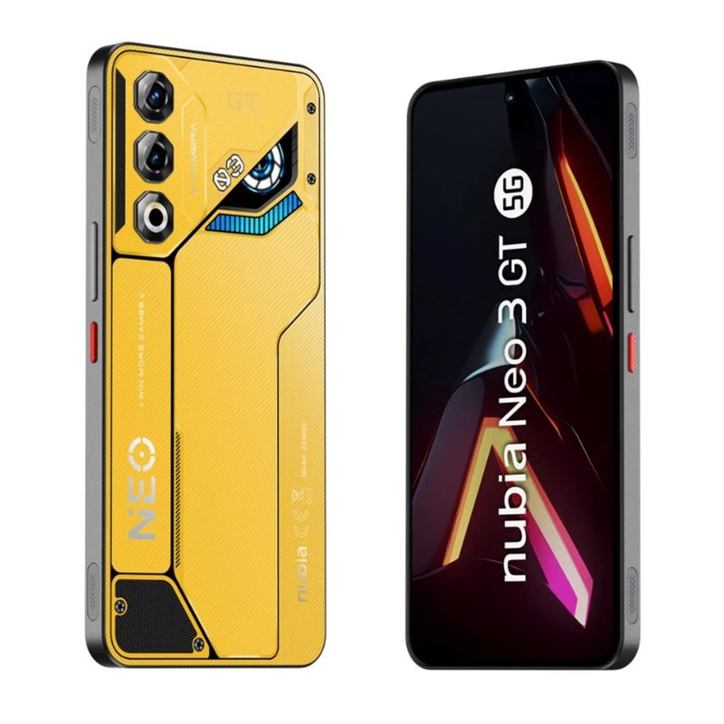 ZTE - ZTE Nubia NEO 3 GT 256GB 12GB Amarillo