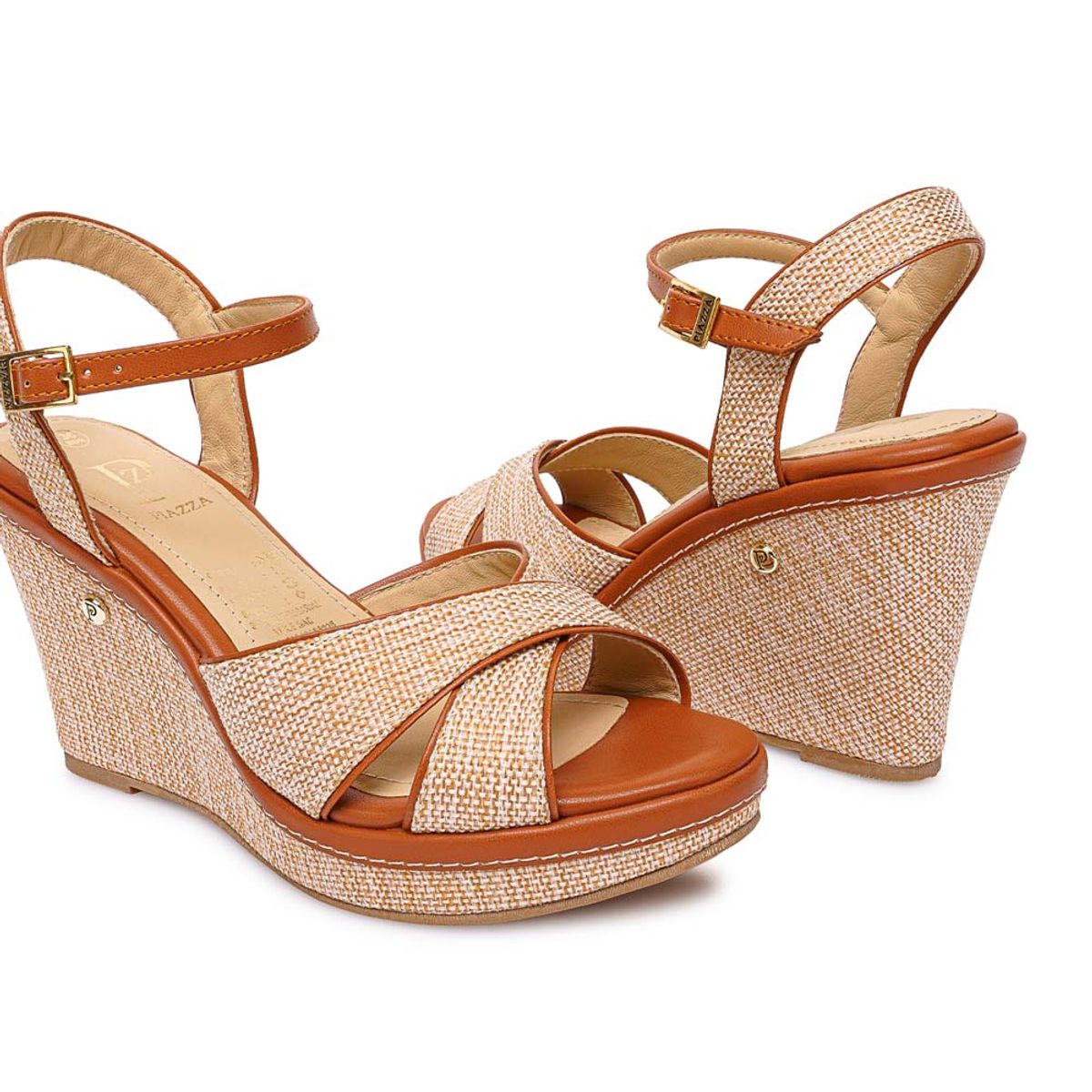 Piazza - Sandalia Dorsay Casual WAL-2609 HuesoNatural Piazza