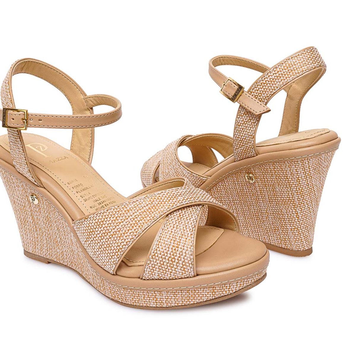 Piazza - Sandalia Dorsay Casual WAL-2609 BeigeHueso Piazza