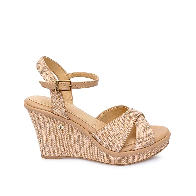 Piazza - Sandalia Dorsay Casual WAL-2609 BeigeHueso Piazza