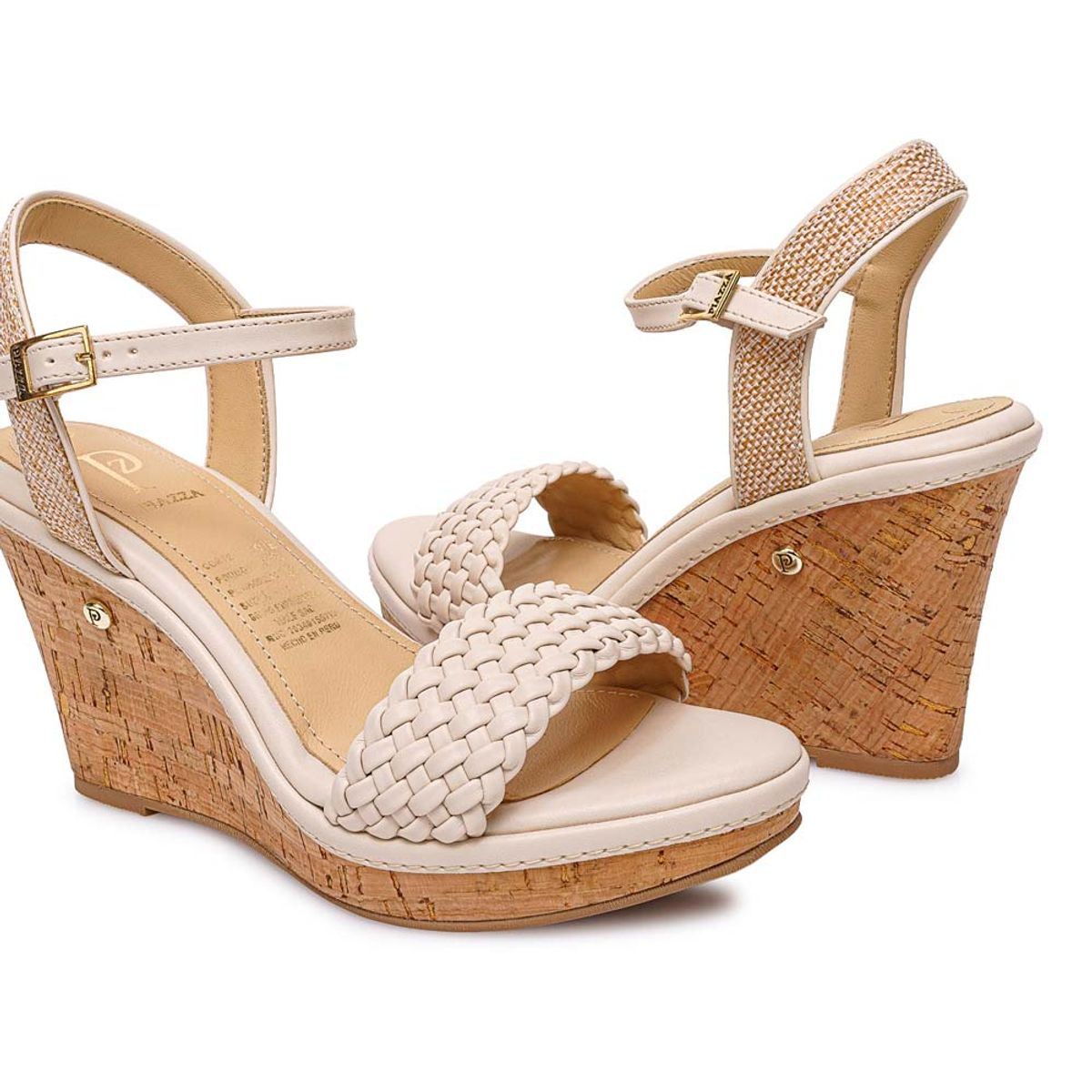 Piazza - Sandalia Dorsay Casual WAL-2610 Hueso Piazza