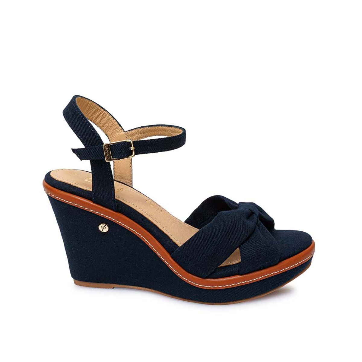 Piazza - Sandalia DOrsay Casual WAL-2612 Azul Piazza