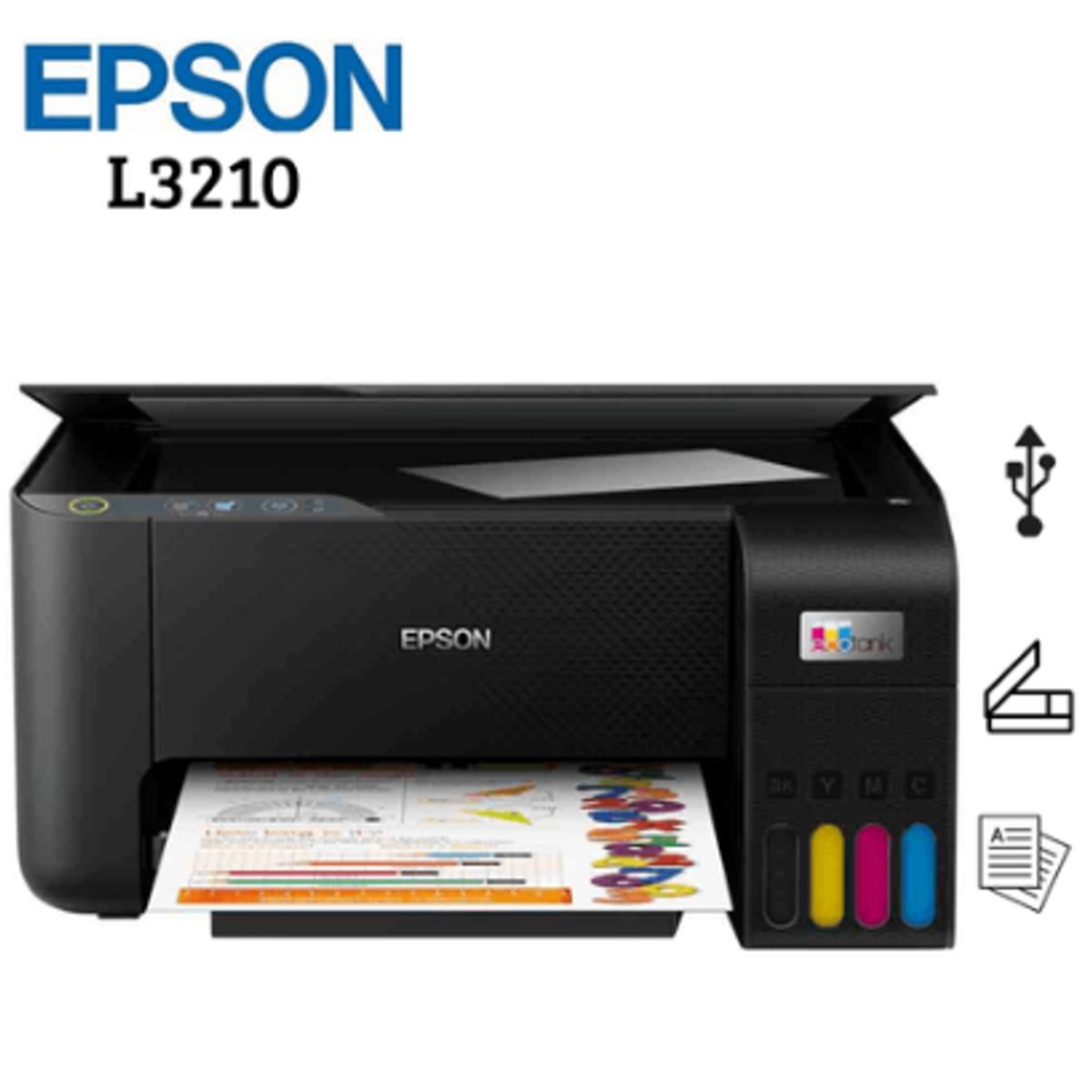EPSON - IMPRESORA EPSON L3210 MULTIFUNCIONAL