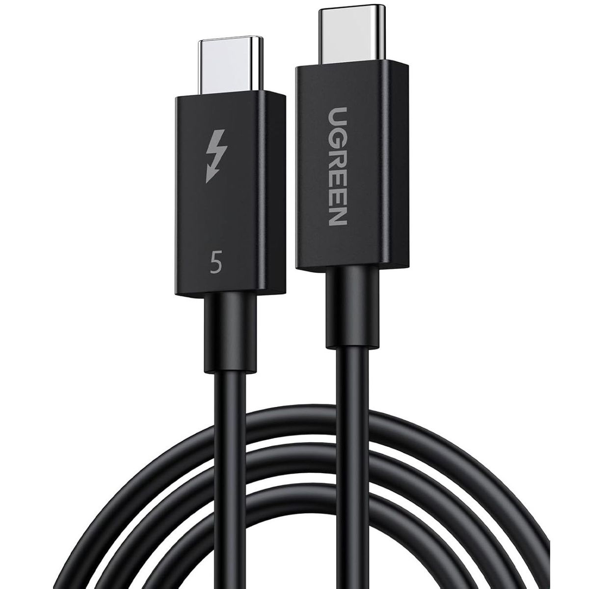 UGREEN - Cable Thunderbolt 5 UGREEN 16K 240W 5A 120Gps USB4 Black 1m L703 - 45996