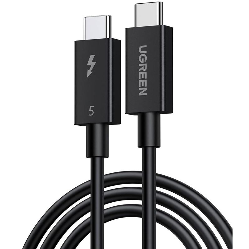 UGREEN - Cable Thunderbolt 5 UGREEN 16K 240W 5A 120Gps USB4 Black 1m L703 - 45996