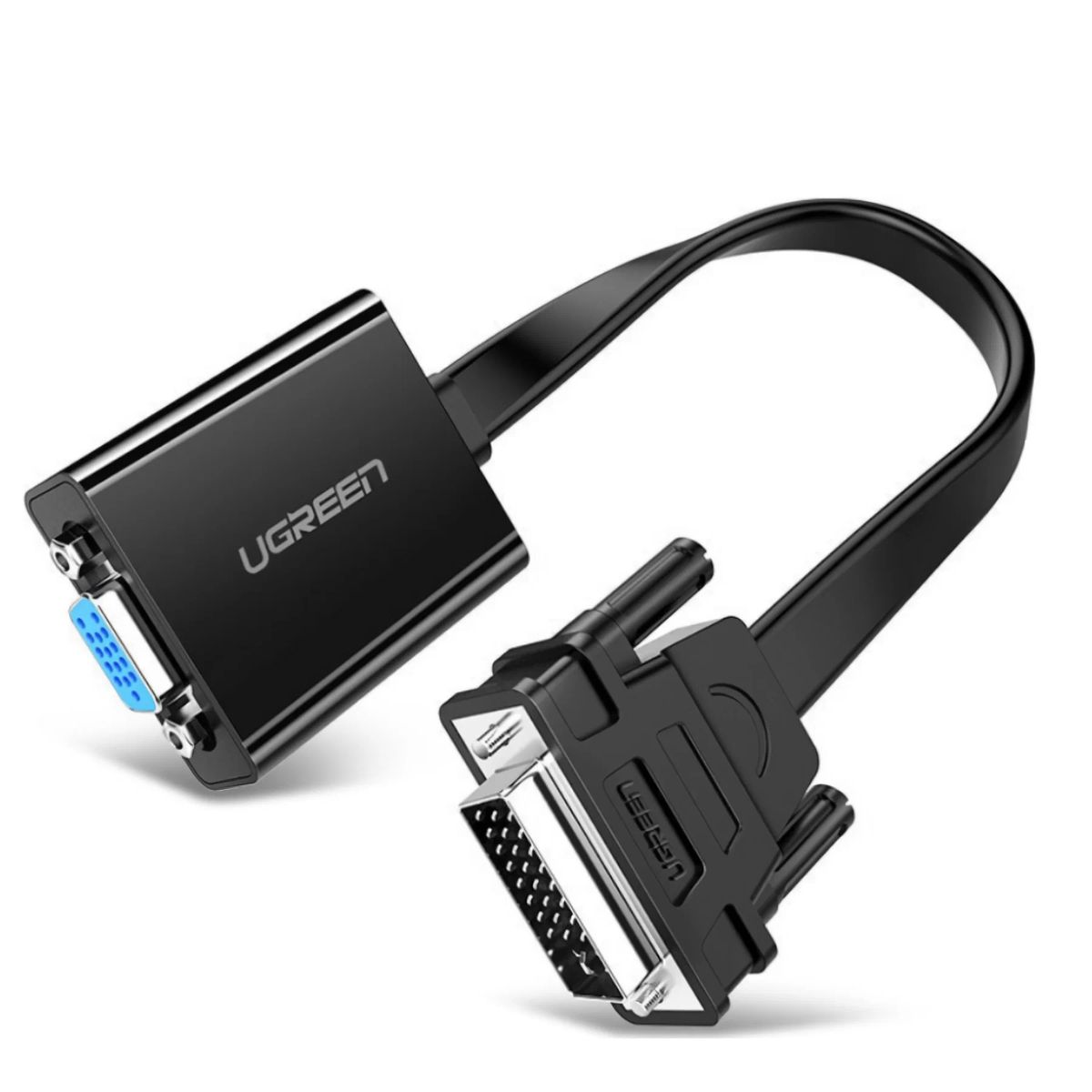 UGREEN - Cable Adaptador DVI-D 24+1 a VGA Convertidor Activo 15 pines Ugreen MM108 - 40259