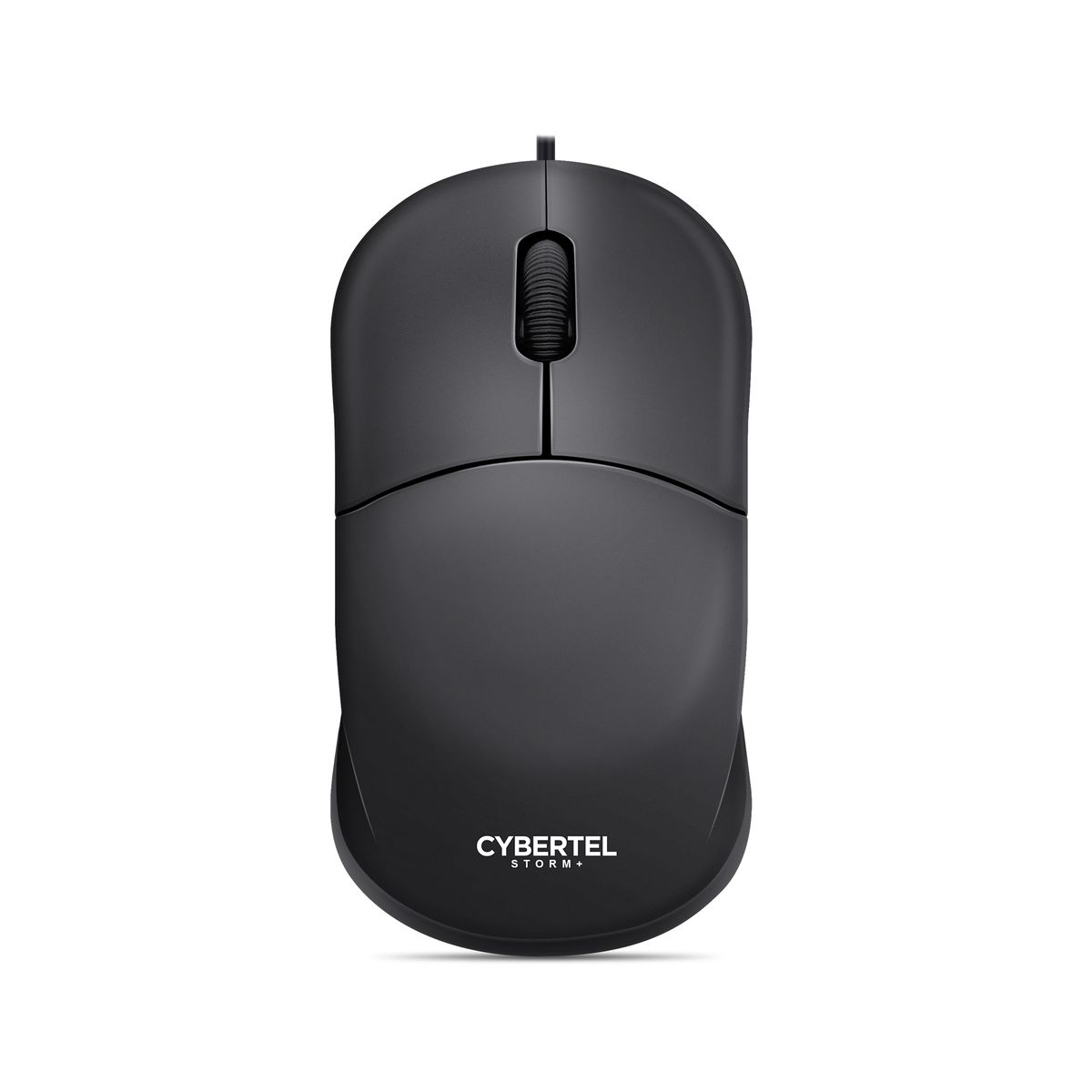 CYBERTEL - Mouse Oficina Alámbrico 1000DPI Negro Cybertel Storm CYB M103K+