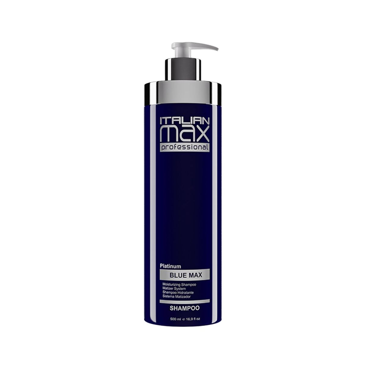 GENERICO - Shampoo Matizador Azul - Italian Max Platinum Blue Max 500ml