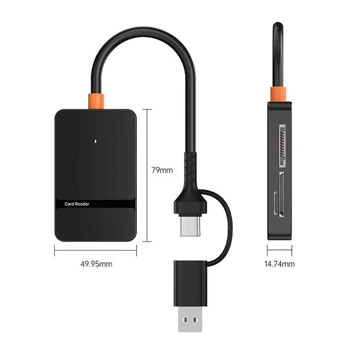 GENERICO - Tarjeta de Memoria Para PC portátil 104 MB/s 2TB lector de tarjetas