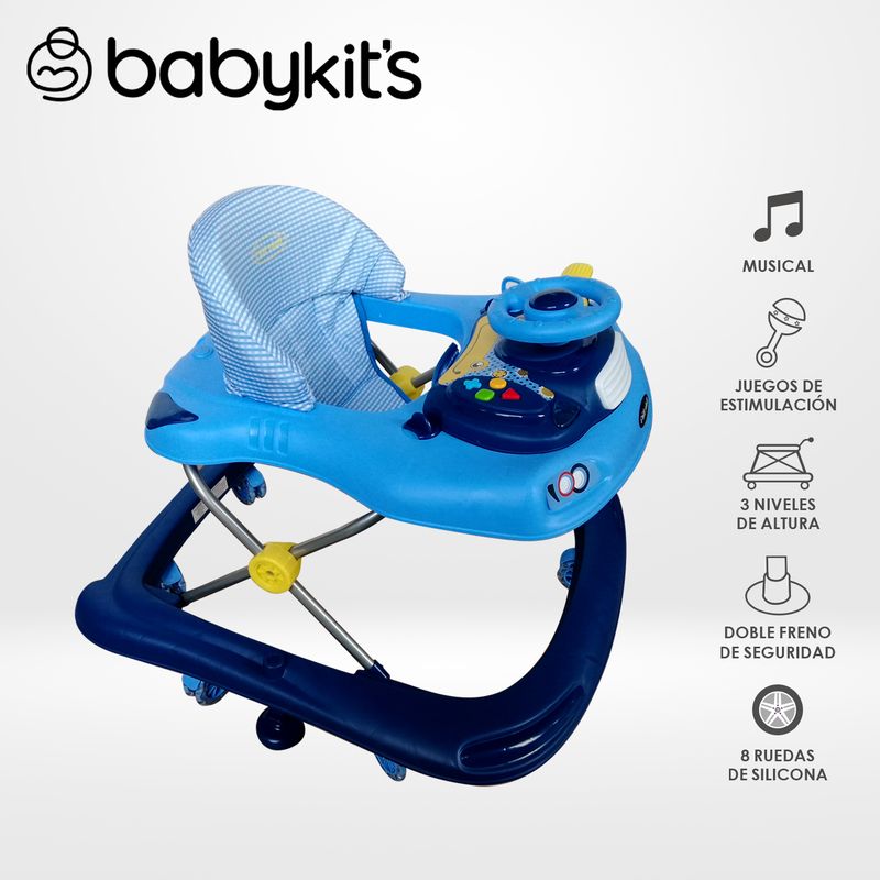 BABY KITS - Andador Runner Baby Kits Azul