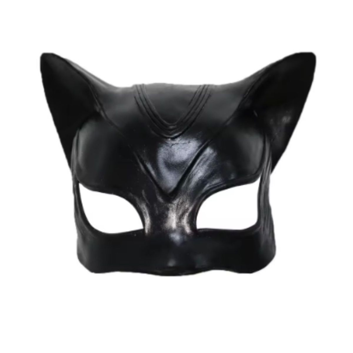GENERICO - Máscara de Latéx Antifaz Gatubela Sexy Cosplay