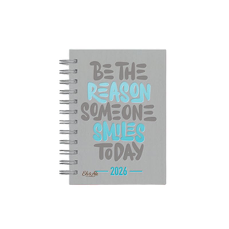 GENERICO - AGENDA 2026 ANILLADA GREY – CASTELLI