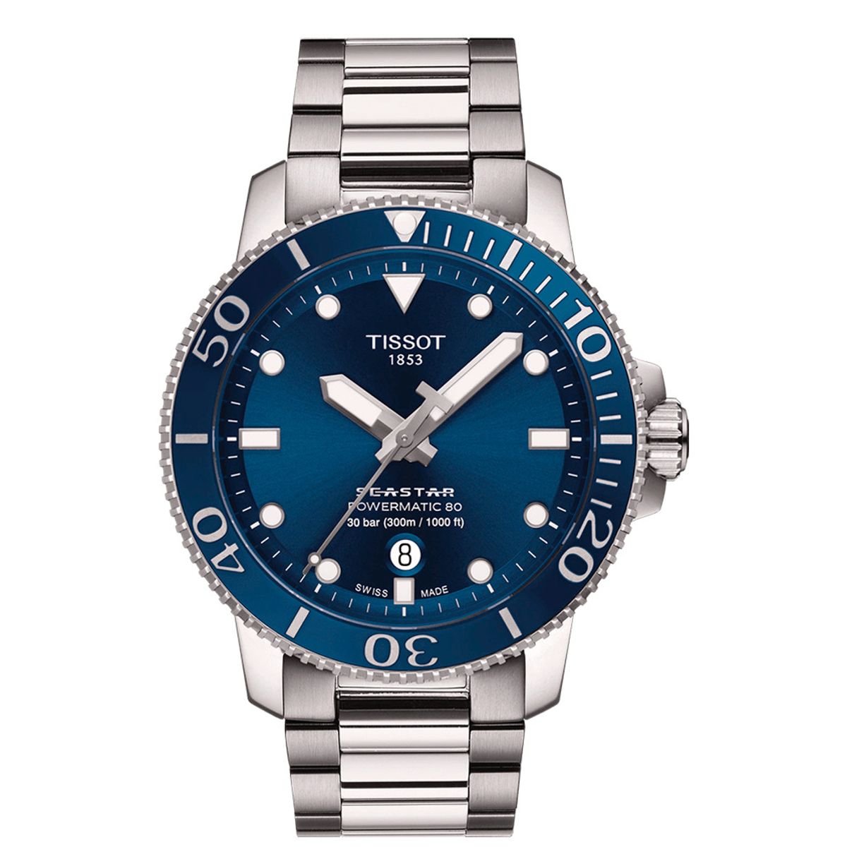 TISSOT - Reloj Tissot Seastar 1000 Powermatic 80