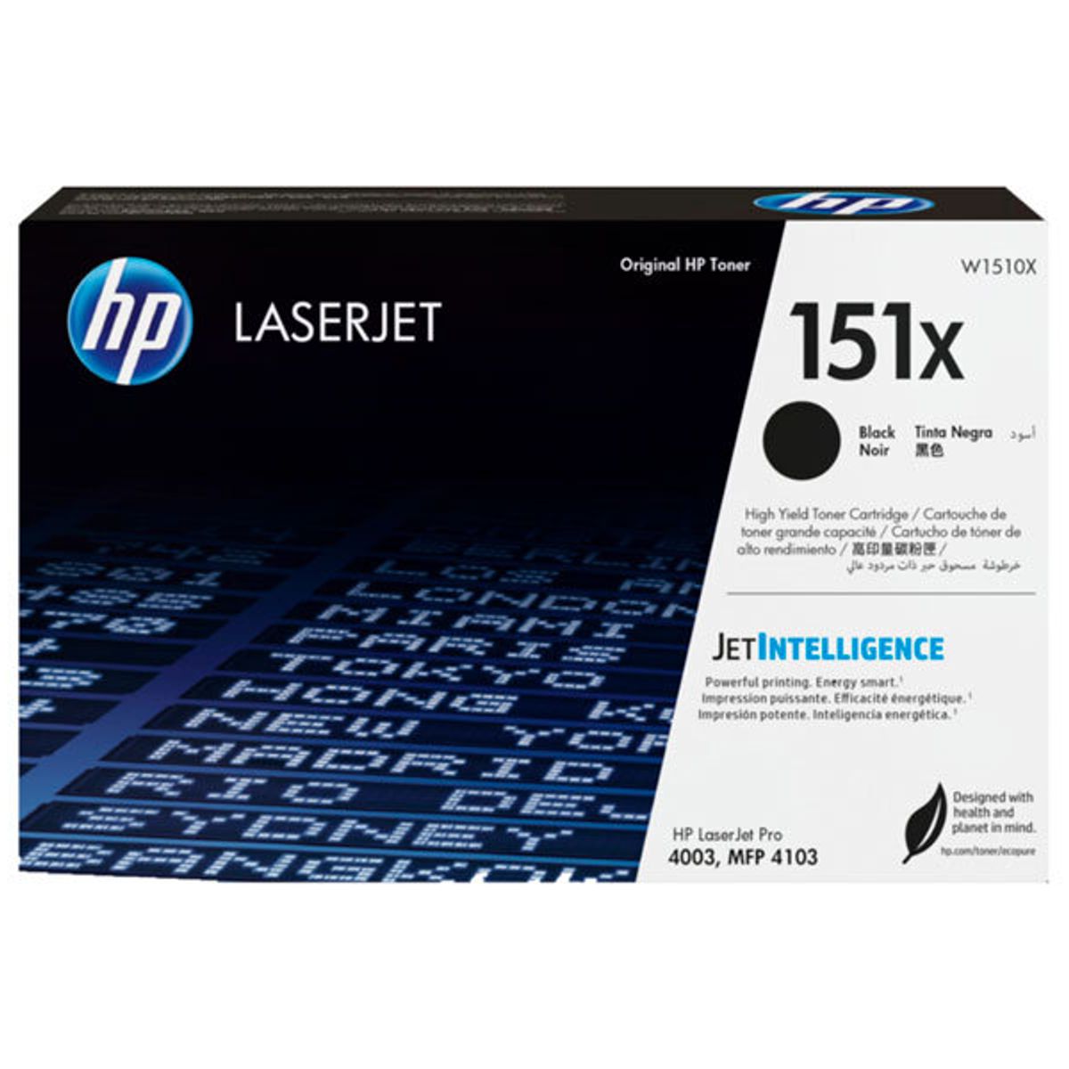 HP - TÓNER HP W1510X (151X) LJ 4003A NEGRO 9700 PÁGINAS