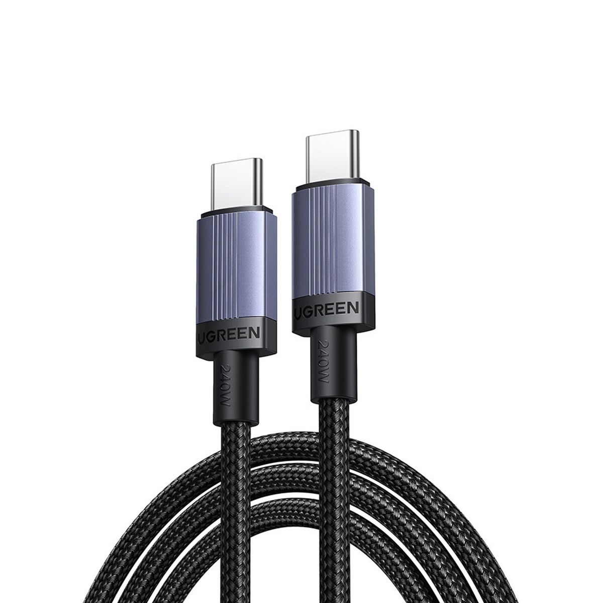 UGREEN - Cable Ugreen USB-C a USB-C PD 240W Carga Rapida 1m Negro L532-65907