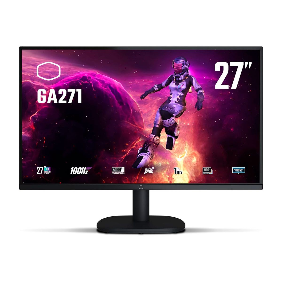 COOLER MASTER - Monitor Cooler Master GA271 27" 2K WQHD VA 100 Hz 1 ms HDR10 FreeSync