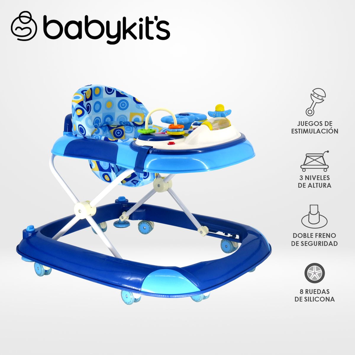 BABY KITS - Andador Sander Baby Kits Azul