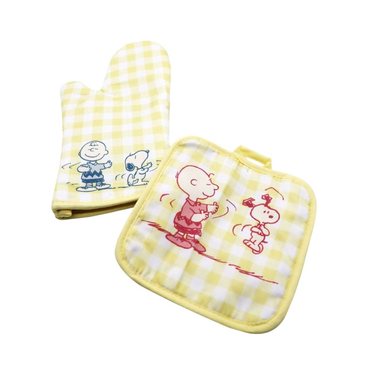 SNOOPY - Set Guante Cocina + Agarrador Snoopy