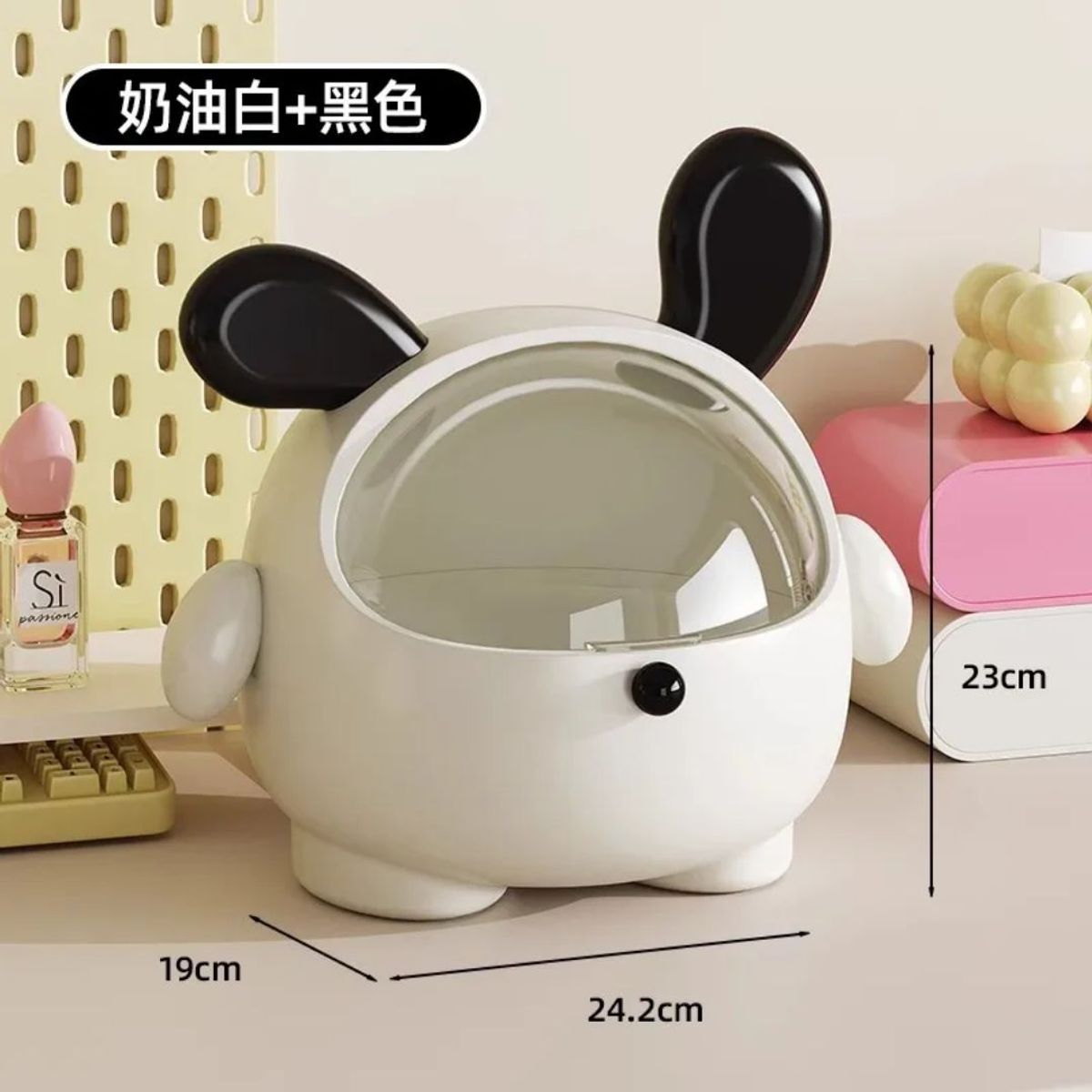 GENERICO - Organizador modelo conejo de escritorio multifuncional