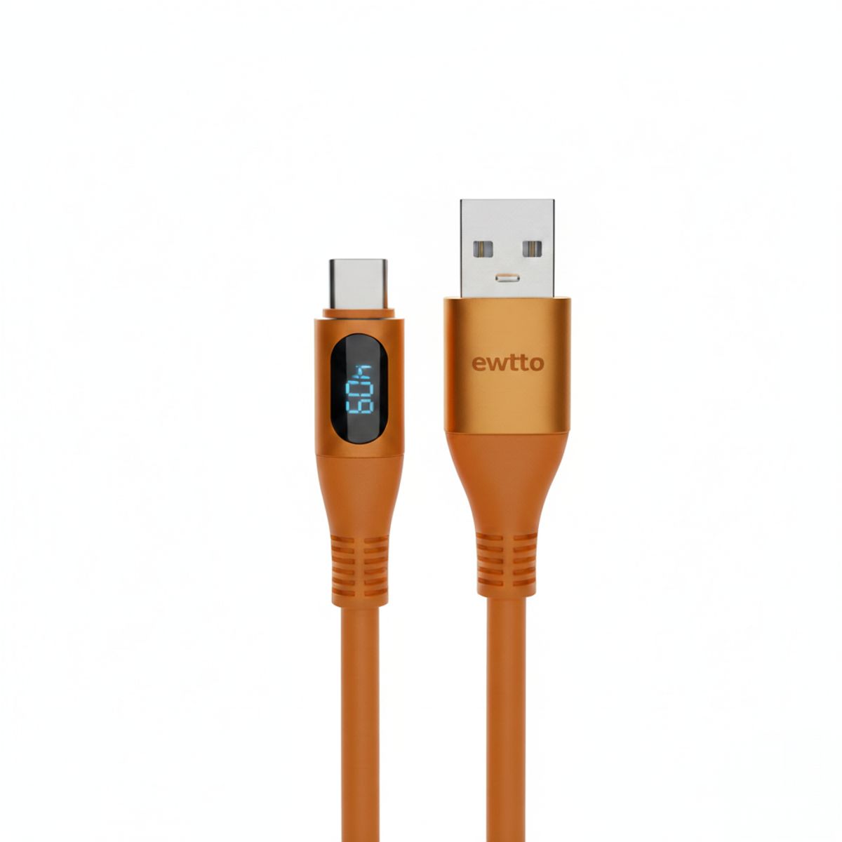 EWTTO - Cable con pantalla Usb-a A Usb-c Para Datos Y Carga Rápida