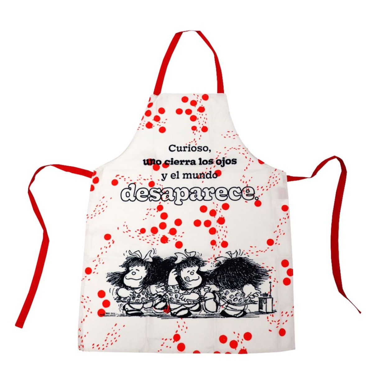 MAFALDA - Mandil Delantal Impermeable de Cocina Adulto Mafalda