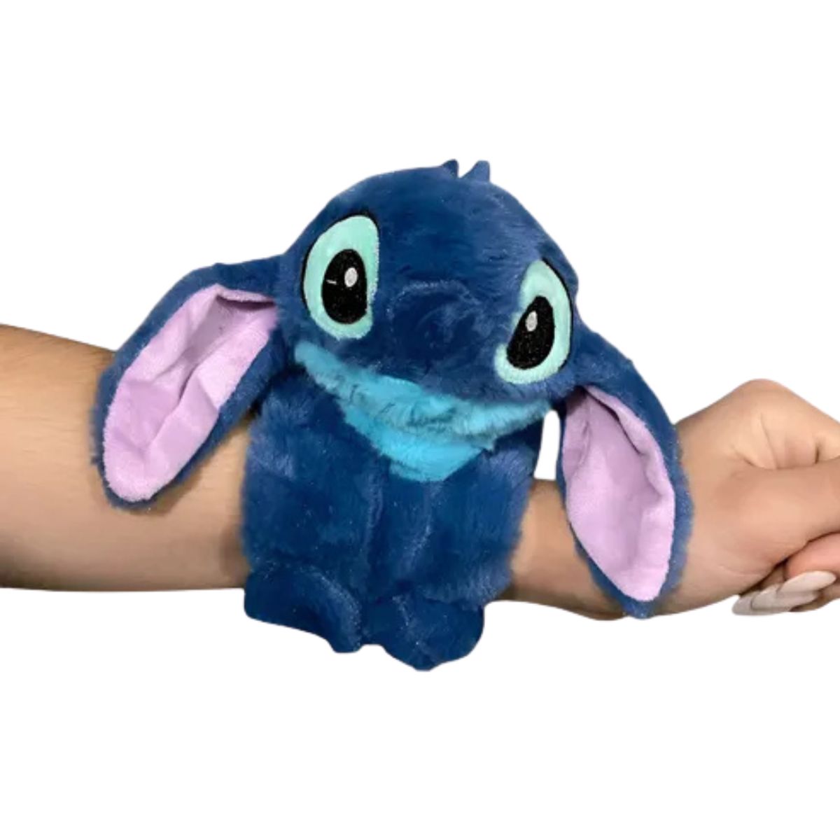 GENERICO - Stitch Peluche Brazalete Mágico Musical Enrollable sonidos y abrazos