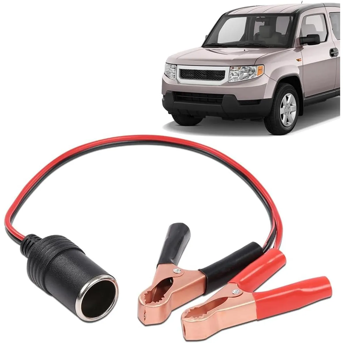 OEM - Pack x2 Adaptador de Batería de 12V a Pinza de Cocodrilo