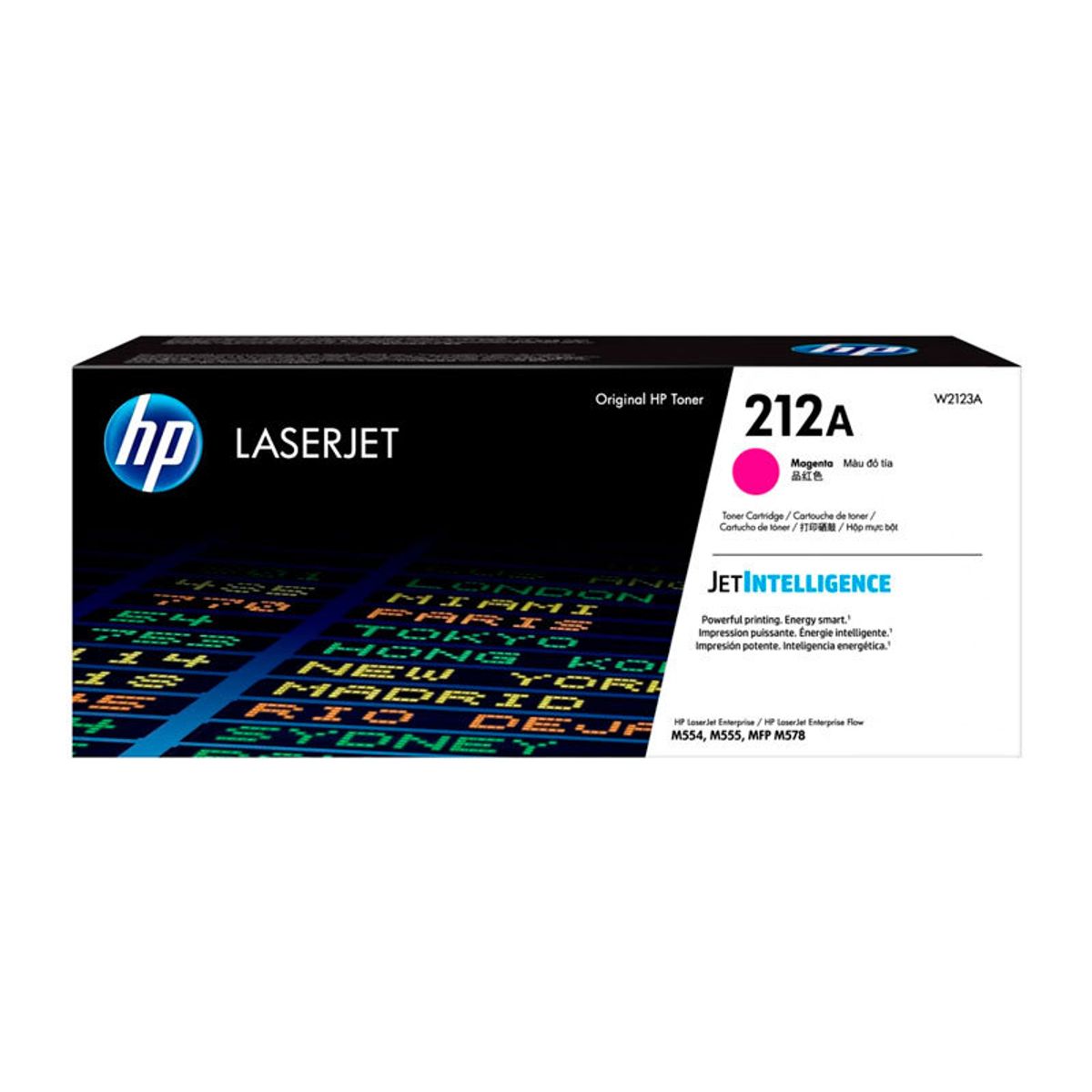 HP - TONER HP W2123A P/LJ 212A M555 MAGENTA (212A) 4.500 PG