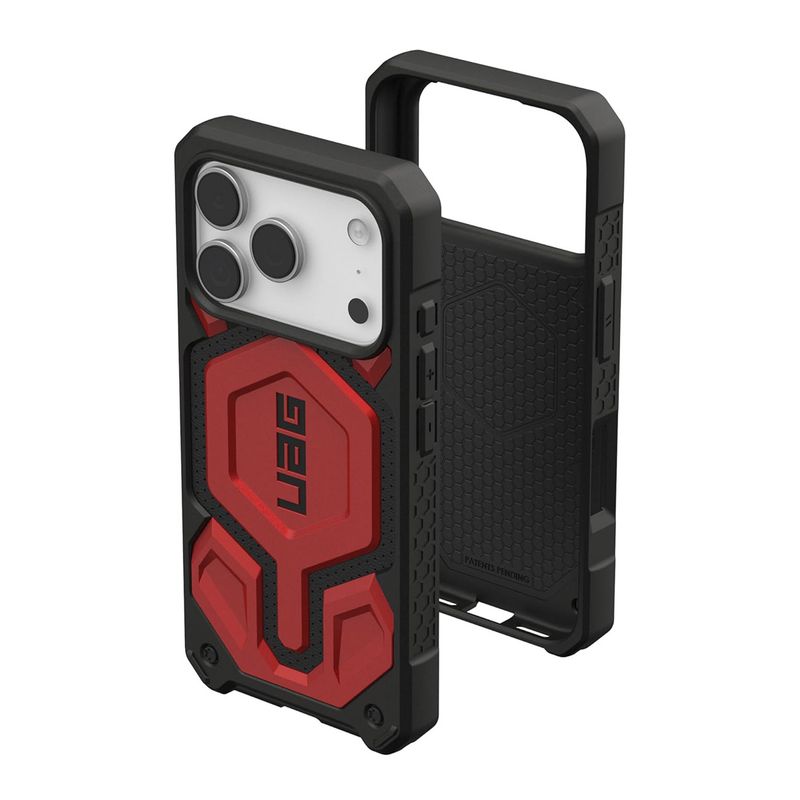 URBAN ARMOR GEAR - Case iPhone 17 Pro MagSafe UAG Monarch Pro Rojo