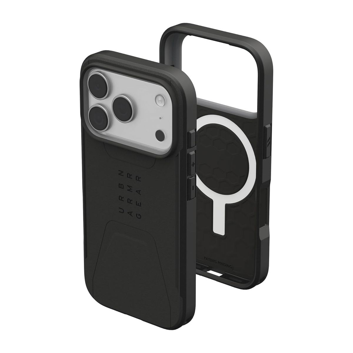 URBAN ARMOR GEAR - Case iPhone 17 Pro Max MagSafe UAG Civilian Negro