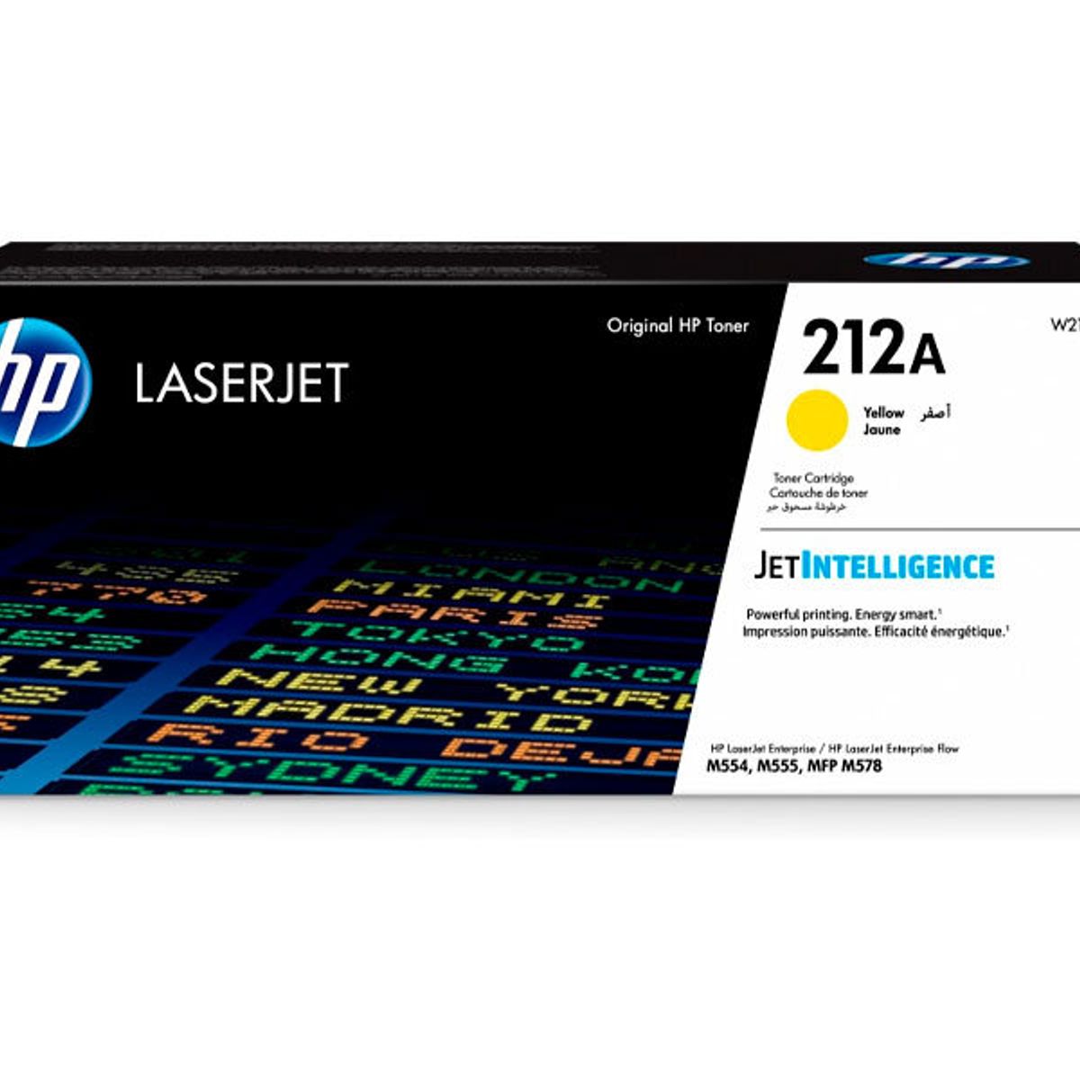 HP - TONER HP W2122A P/ LJ 212A M555 YELLOW (212A) 4.500 PG