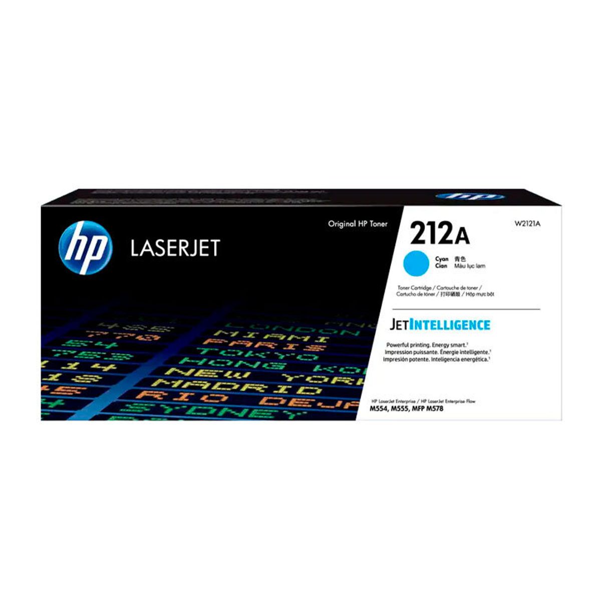 HP - TÓNER HP W2121A P/LJ 212A M555 CIAN (212A) 4.500 PG